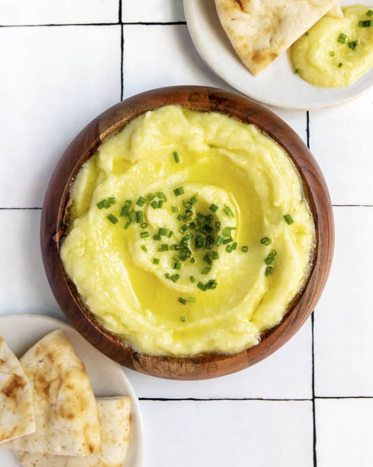 Skordalia Recipe (Greek Garlic Dip) | The Kitchn